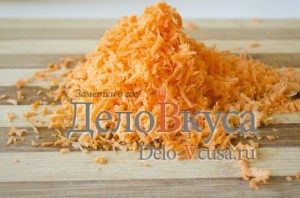 Томтантый соус для тефтелей: Морковку натереть на терке
