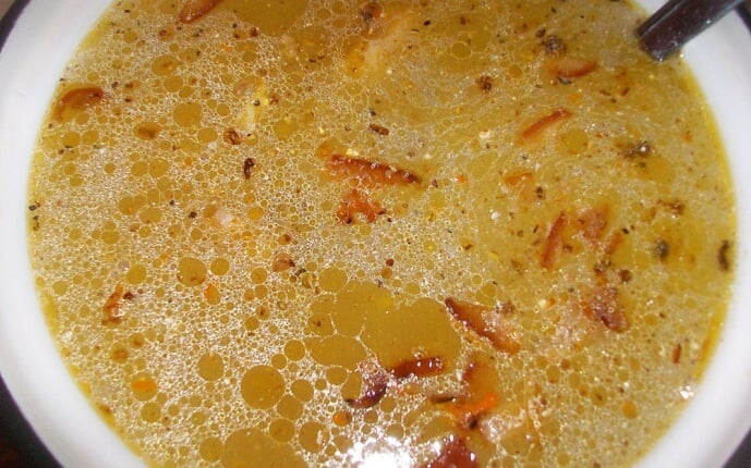 Мясо тушеное в сметане с овощами: фото к шагу 9.
