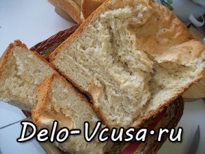 Хлеб ржаной с сыром в хлебопечке: фото к шагу 8.