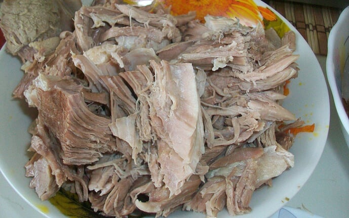 Мясная начинка для пирожков, картопляников и пирогов: фото к шагу 8.