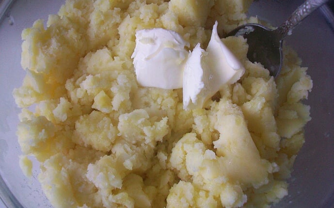 Зразы картофельные с мясом (картопляники): фото к шагу 3.