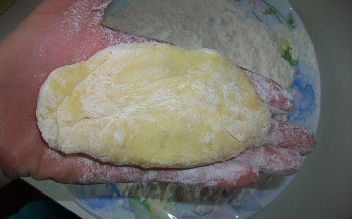 Зразы картофельные с мясом (картопляники): фото к шагу 12.