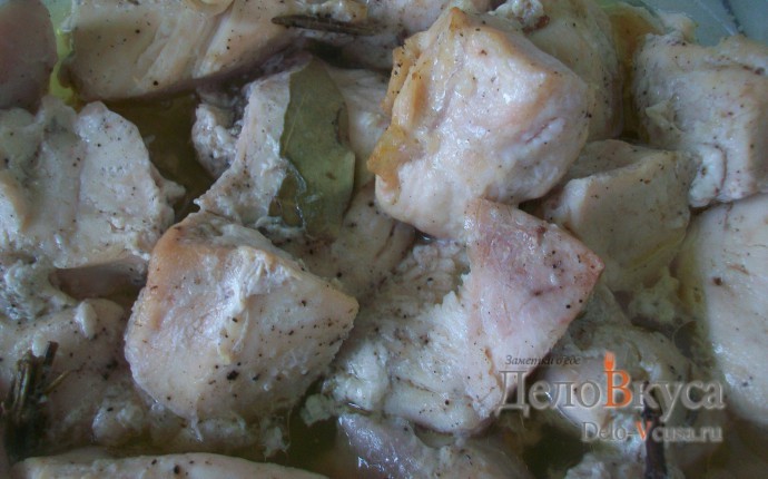 Куриное филе со специями запеченное в духовке