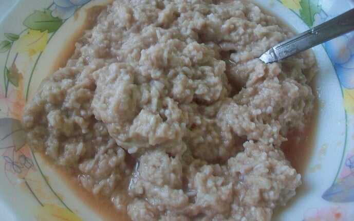 Перец фаршированный мясом и рисом: фото к шагу 2.
