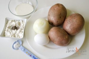 Картофельные драники: Ингредиенты