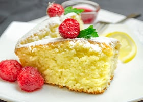 Манник на кефире с мукой