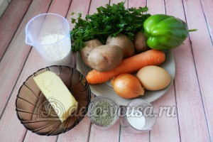 Суп с сырными шариками: Ингредиенты