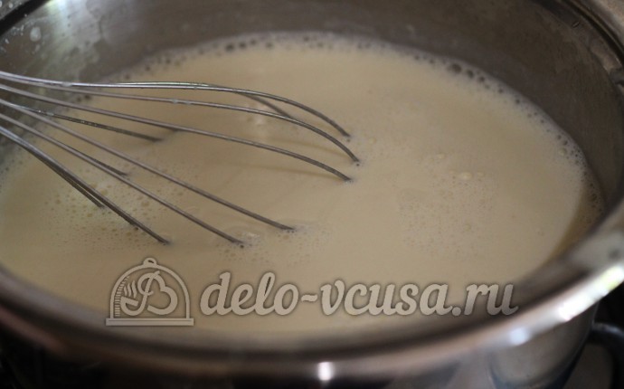 Лазанья: Готовим бешамель