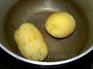 Картофельники с творогом: Картошку отварить