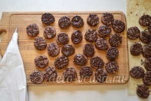 Ореховое печенье с шоколадом