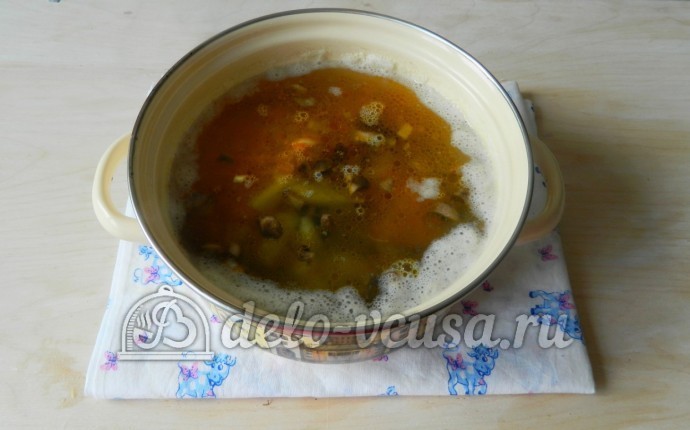 Грибной суп с вермишелью рецепт с фото – пошаговое приготовление супа с  грибами и вермишелью