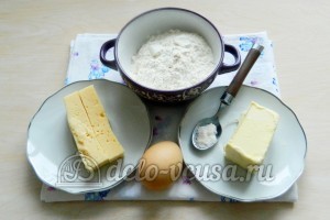 Сырные крекеры: Ингредиенты