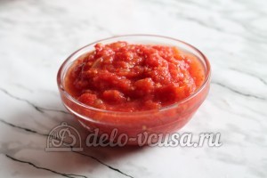 Лагман: Добавляем томатную пасту