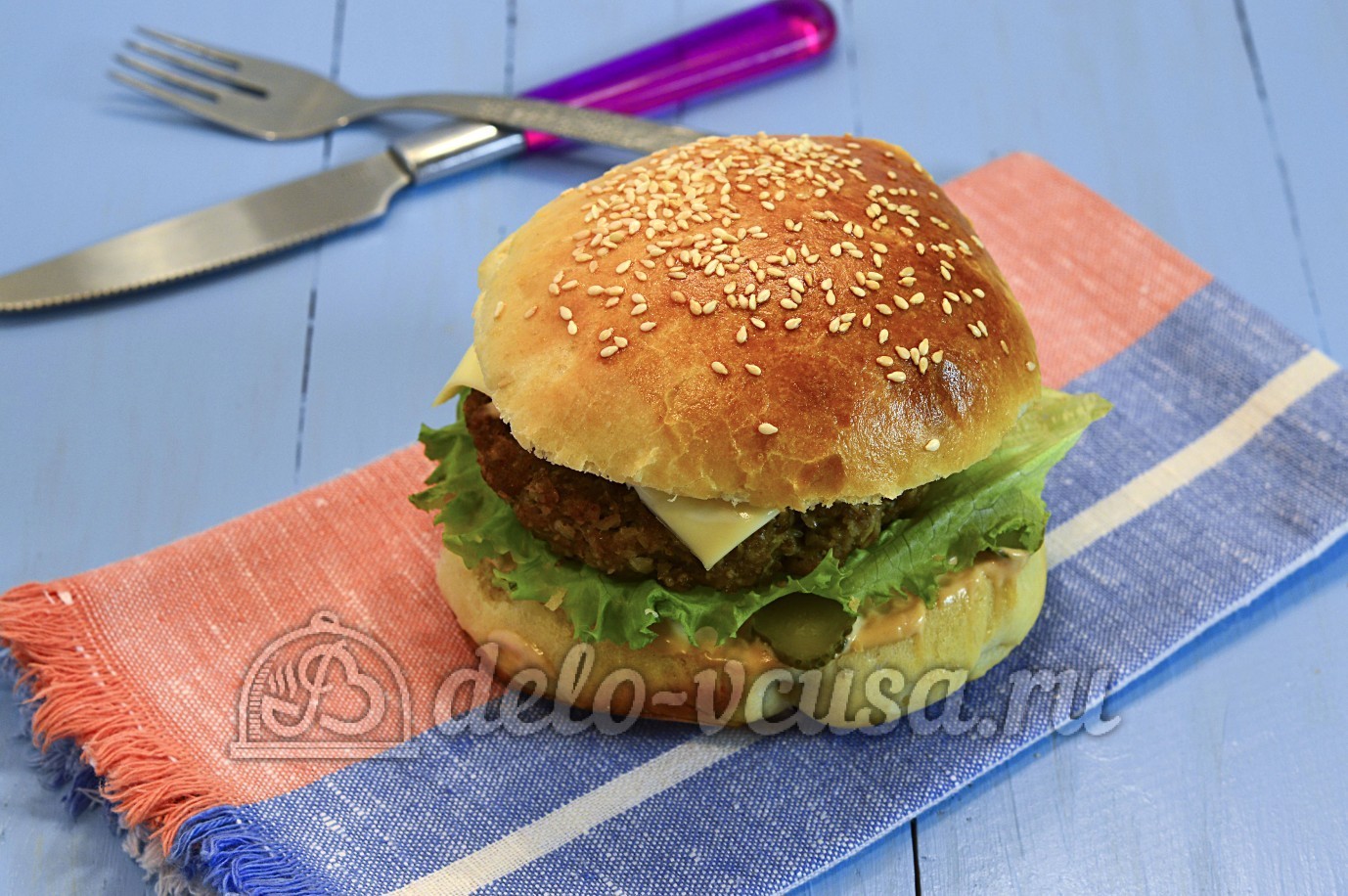 Чизбургер В Домашних Условиях Фото