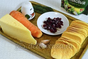 Закуска на чипсах с сыром: Ингредиенты