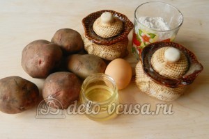 Финские картофельные лепешки: Ингредиенты