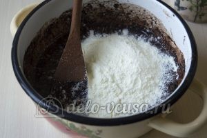 Шоколадные трюфели: Добавить сухое молоко