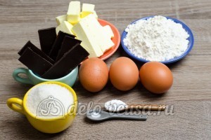Шоколадный брауни: Ингредиенты
