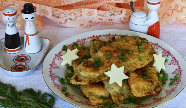 Чебуреки с мясом и сыром