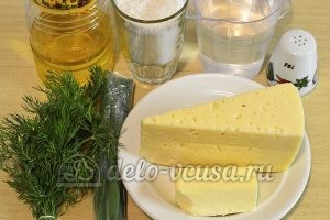 Кутабы с сыром и зеленью: Ингредиенты