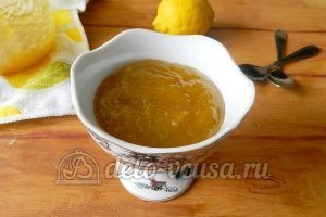 Варенье из кабачков с лимоном
