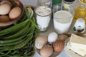 Пирожки с яйцом и луком в духовке: Ингредиенты