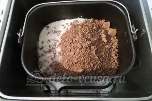Варенье Слива в шоколаде: Ставим чашу в хлебопечку