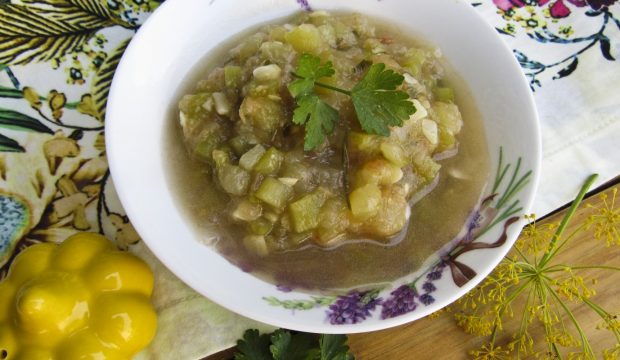 Кабачковая икра в мультиварке