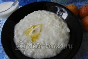 Молочный суп с рисом