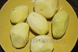 Картофельные драники с мясом: Картошку очистить