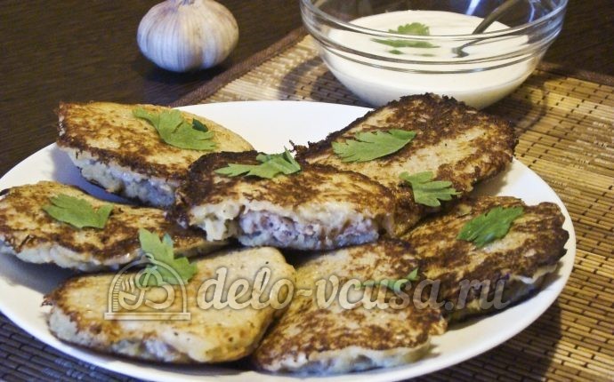 Картофельные драники с мясом