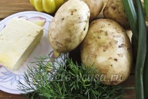 Молодая картошка в мультиварке: Ингредиенты