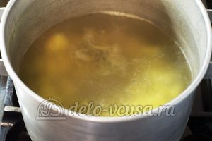Щавелевый суп без мяса: Добавить специи