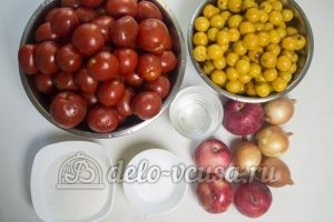 Кетчуп из помидоров и алычи: Ингредиенты