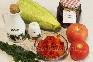 Салат с маринованным болгарским перцем: Ингредиенты