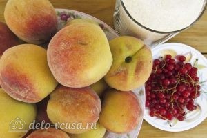 Персиковый компот: Ингредиенты