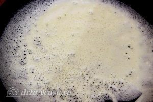 Заварные блины на кислом молоке: Жарим блины