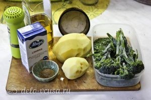 Крем-суп из брокколи: Ингредиенты