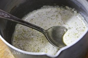Крем-суп из брокколи: Варим соус
