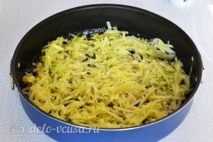 Омлет с овощами в духовке: Трем кабачки
