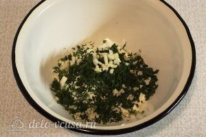 Салат с яичными блинами: Приготовить заправку