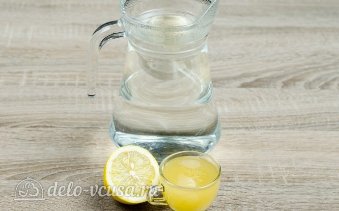 napitok iz meda i limona ingredienty Домострой