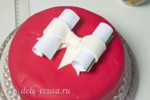 Торт на День Валентина: Украшаем торт