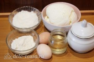 Кокосовые сырники: Ингредиенты