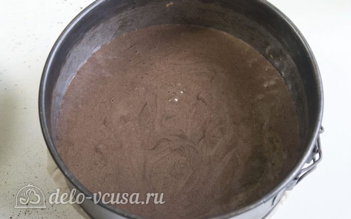 Сливочно-шоколадный торт: Выпекаем тесто
