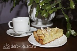 Цветаевский пирог с яблоками