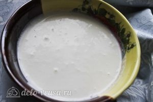 Пирожные с творожным кремом: Отправляем крем в холодильник