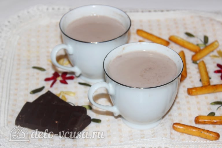 Какао на молоке