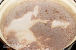Какао на молоке: Даем какао закипеть
