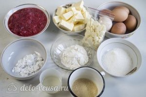 Клубничный торт-суфле: Ингредиенты